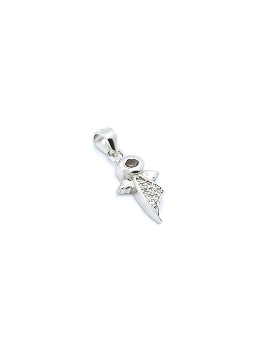 PS Silver Charm from Silver with Zircon