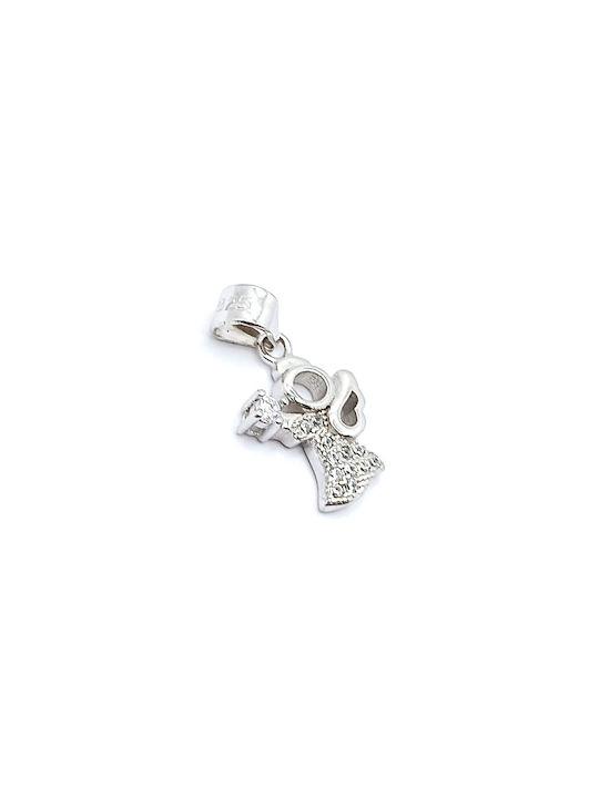 PS Silver Charm aus Silber mit Zirkon