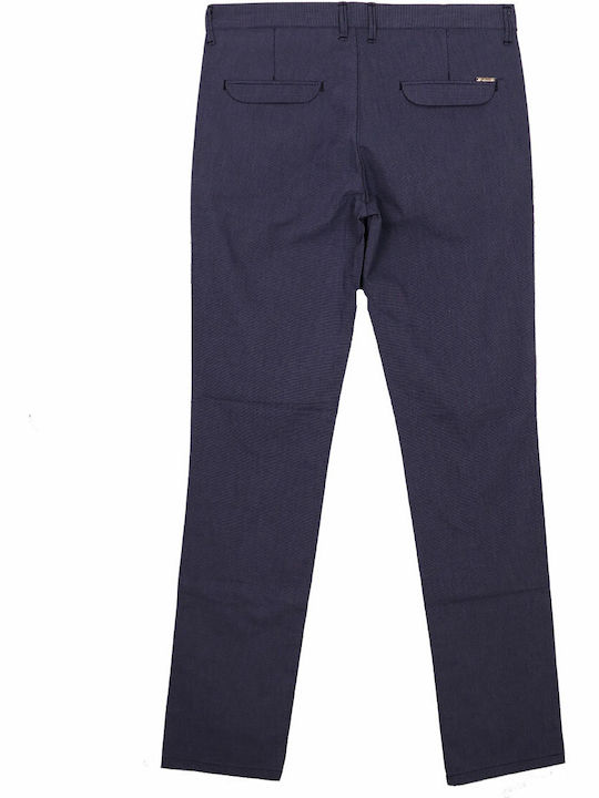 Endeson Fashion Herrenhose Chino Marineblau