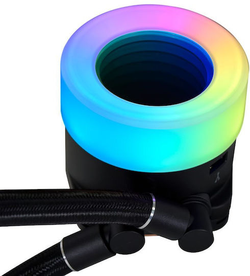 Lian Li Galahad II Trinity 240 Охлаждане AIO CPU с 2 вентилатора 120mm и ARGB осветление