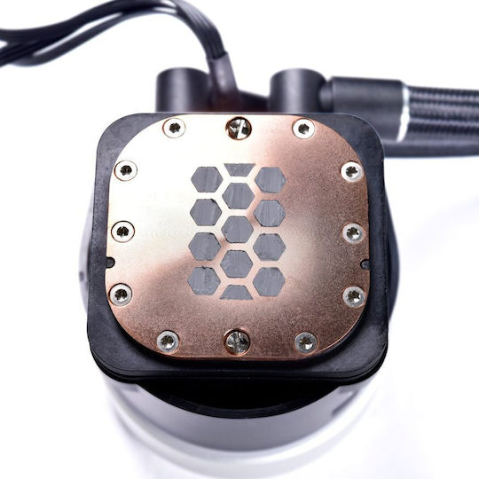 Lian Li Galahad II Trinity 360 SL-INF Охлаждане AIO CPU с 3 вентилатора 120mm и ARGB осветление бяла