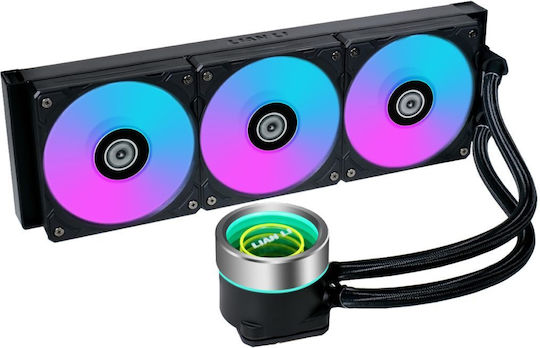 Lian Li Galahad II Trinity 360 Охлаждане AIO CPU с 3 Вентилатора 120mm и ARGB Осветление