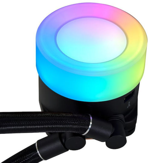 Lian Li Galahad II Trinity 360 Охлаждане AIO CPU с 3 Вентилатора 120mm и ARGB Осветление