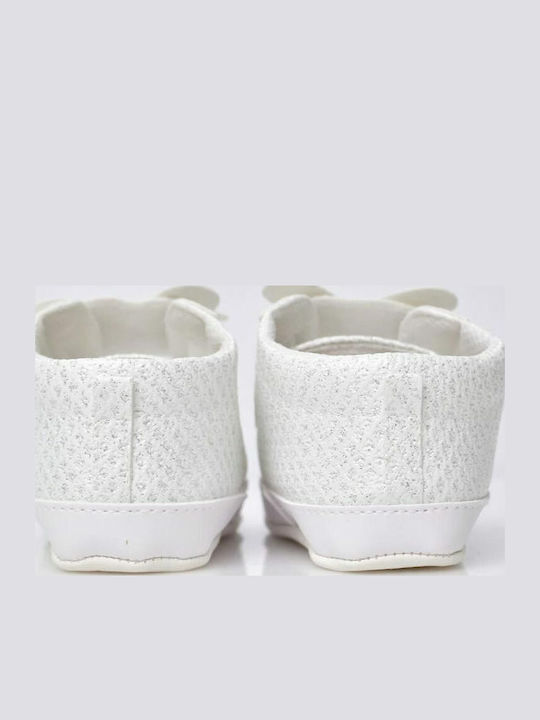 Potre Βρεφικά Sneakers Αγκαλιάς Λευκά