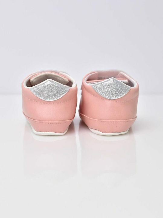 Potre Βρεφικά Sneakers Αγκαλιάς Ροζ