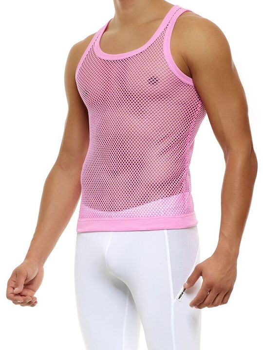 Modus Vivendi Men's Sleeveless Undershirt Pink