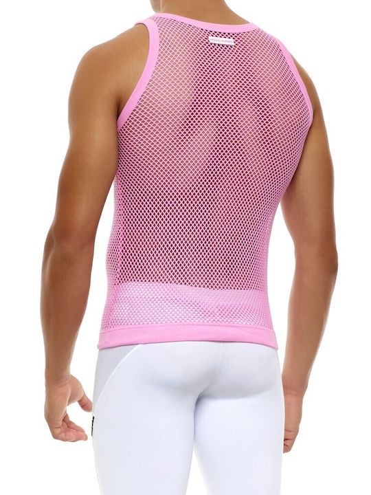 Men's Sleeveless Undershirt Pink
