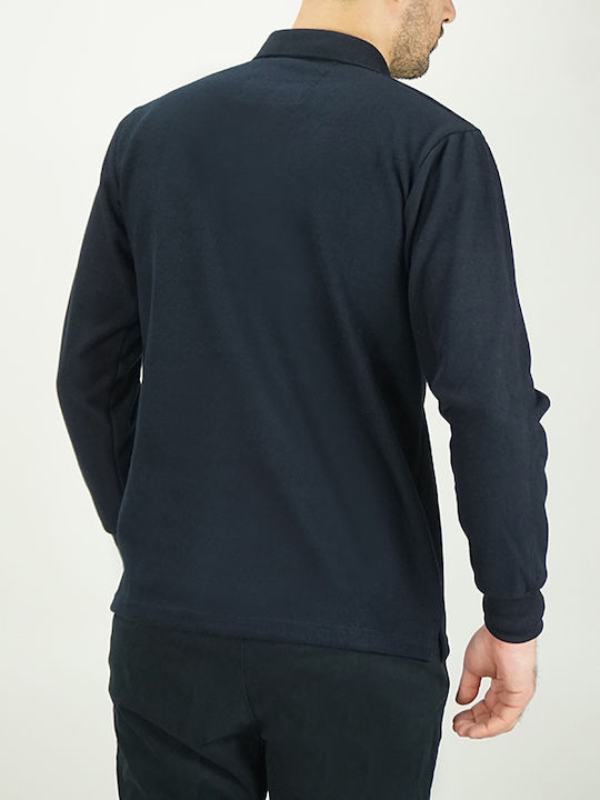 Polo Short Sleeve Blouse Navy Blue