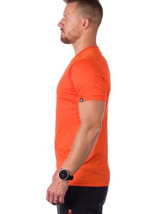 Northfinder Men's Short Sleeve T-shirt Orange