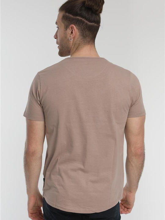 Van Hipster Men's Short Sleeve T-shirt Beige