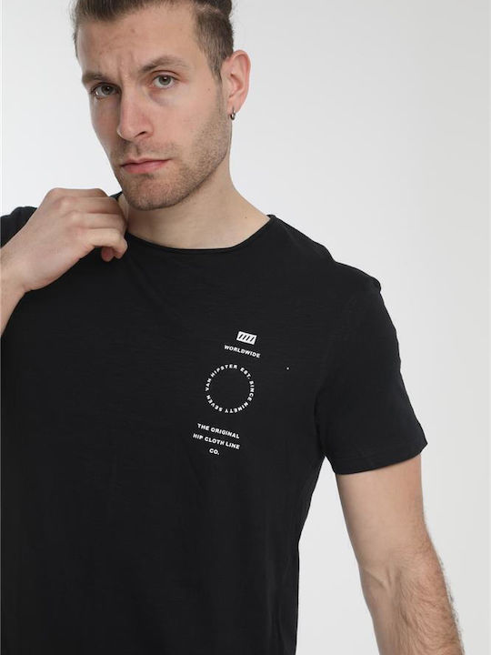 T-shirt Μαύρο