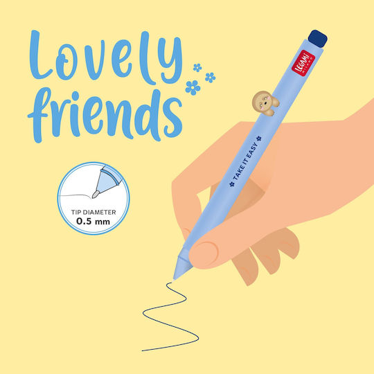 Legami Milano Lovely Friends Gel Pen Sloth