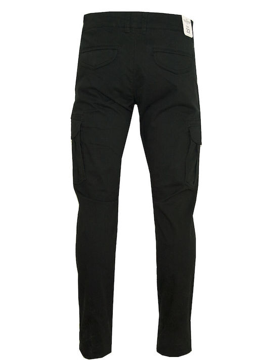 Van Hipster Men's Trousers Cargo Black