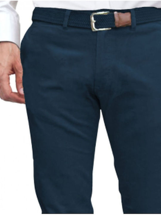 Sabart Men's Trousers Chino Blue