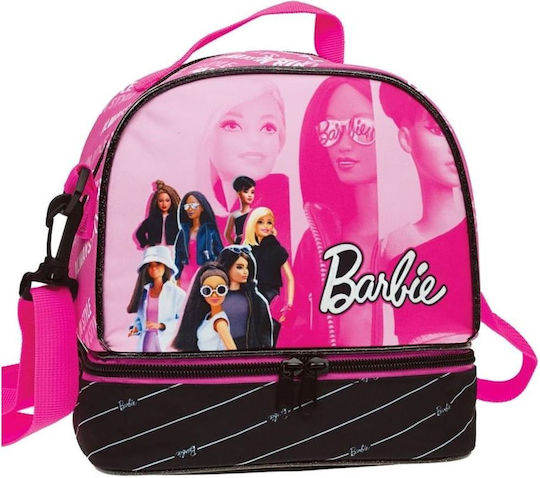 Gim Barbie Out Of The Box Kids' Lunch Shoulderbag 4.5 Litre Pink Barbie 20x15x21cm