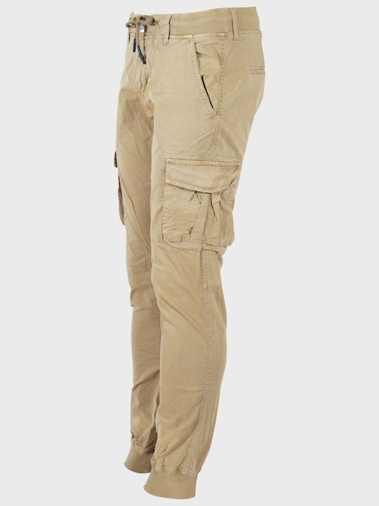 G Secret Men's Trousers Cargo Brown