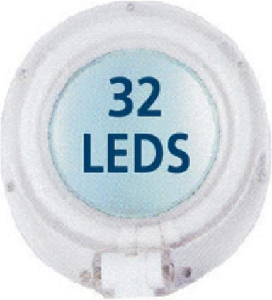 Tabletop Magnifying Lense with Light 5x 1pcs