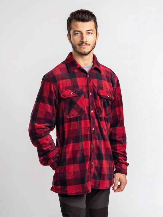 Langärmlig Hemd Rot