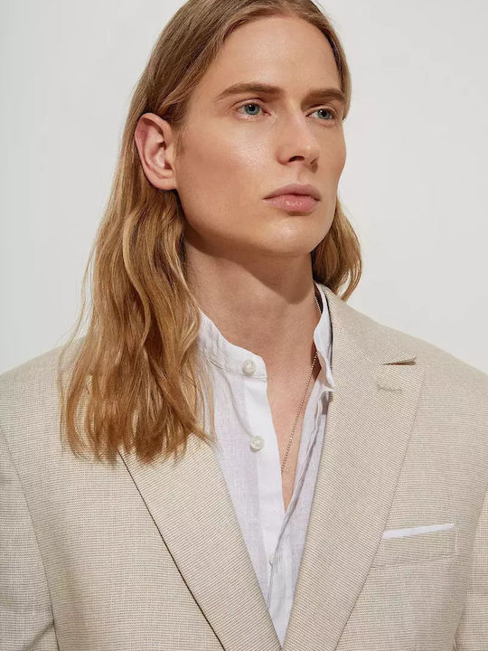 Men's Vest Beige