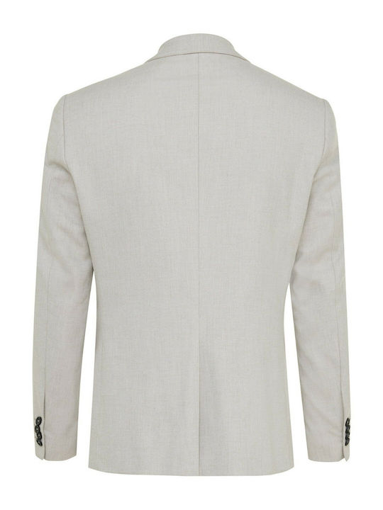 Men's Suit Jacket Regular Fit Beige