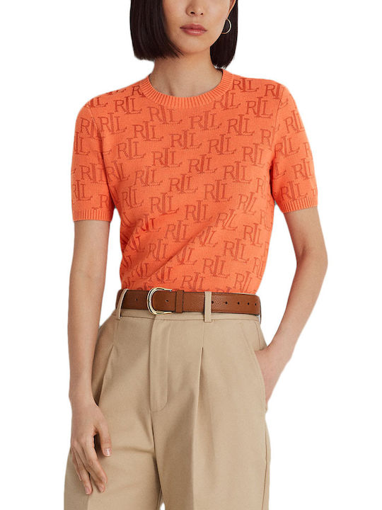 Ralph Lauren Women's Pullover Cotton Orange