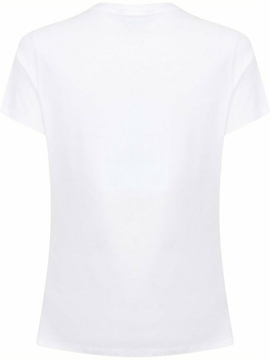 Tokyo Laundry Damen T-shirt Weiß