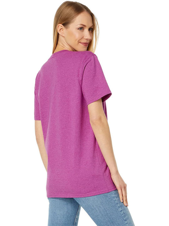 Carhartt Γυναικείο T-shirt Ροζ