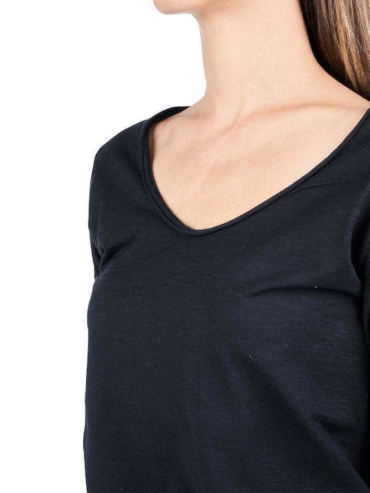 Γυναικείο T-shirt Μαύρο