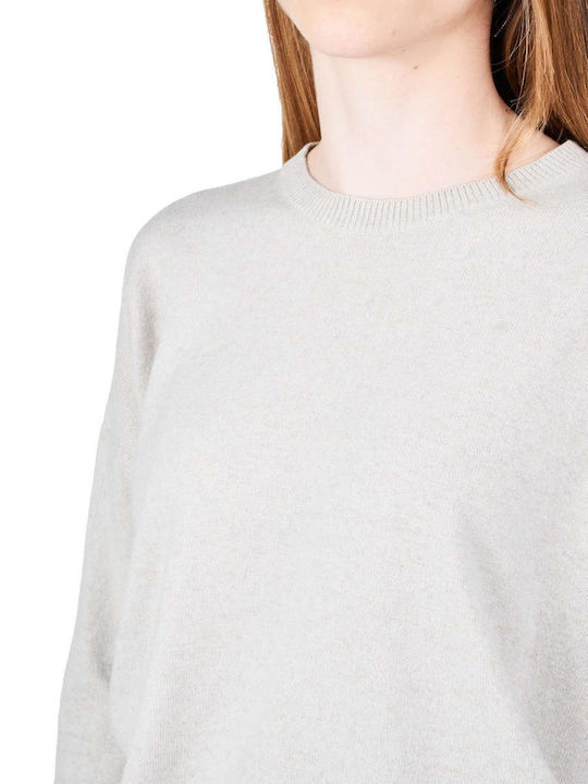 Women's Long Sleeve Sweater Beige