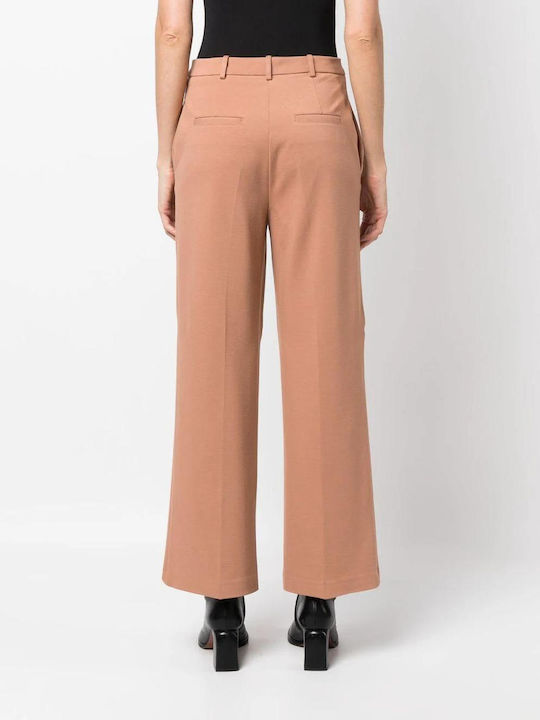 Pinko Women's Fabric Trousers Brown