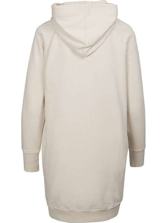 Mini Rochie cu Glugă Bej
