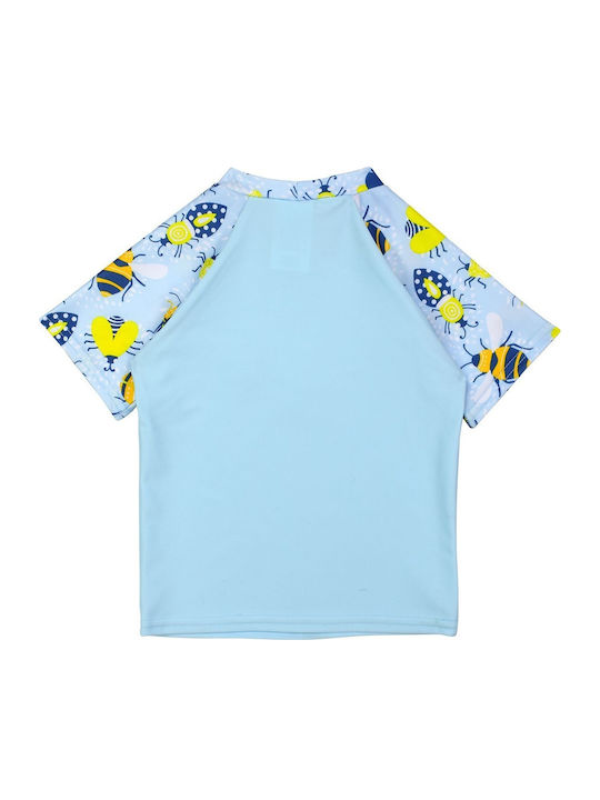 Splash About Costum de baie pentru copii Rashguard Albastru deschis Splash About Costum de baie pentru copii Rashguard Albastru deschis
