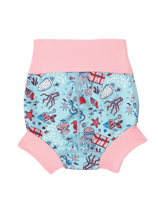 Splash About Kids Swimwear UV Diaper Pink