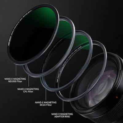 K&F Concept Set de filtre UV Cu diametrul 62mm pentru obiective foto