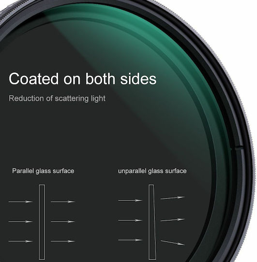K&F Concept Nano-X Filter Variable ND 52mm for Camera Lenses