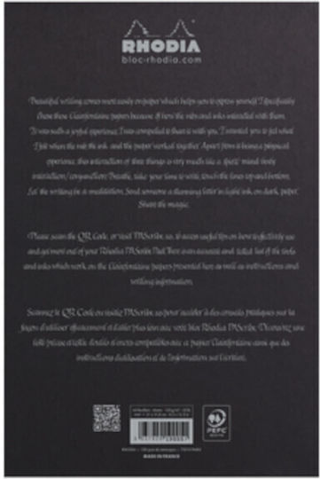 Rhodia Bloc Notes A4 Negru