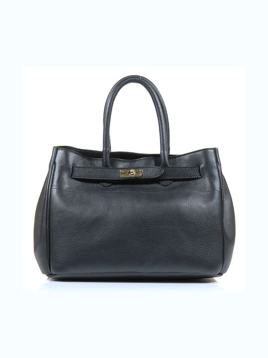 Passaggio Leather Women's Leather Tote Handbag Black