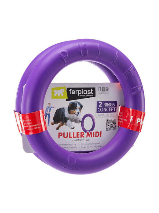 Ferplast Εκπαιδευτικό Παιχνίδι Σκύλου Medium Μωβ 2τμχ