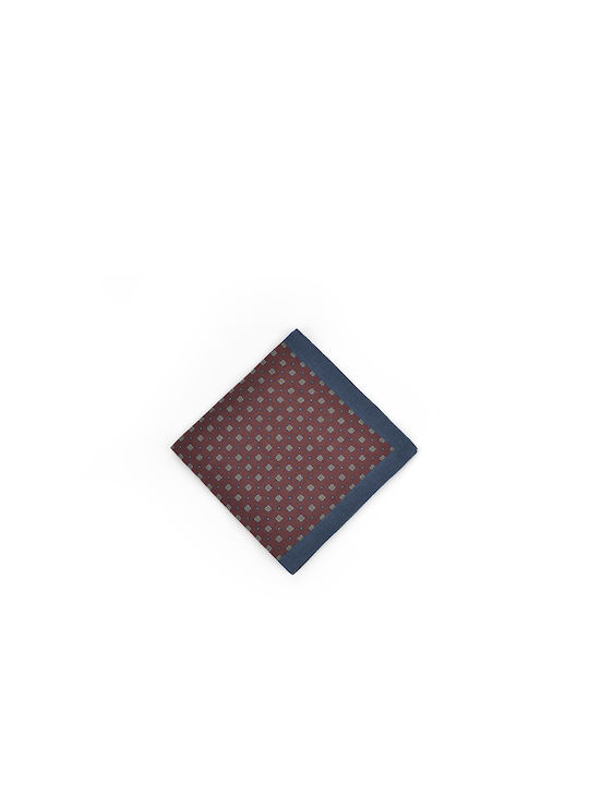 Stefano Mario Men's Wool Handkerchief Burgundy