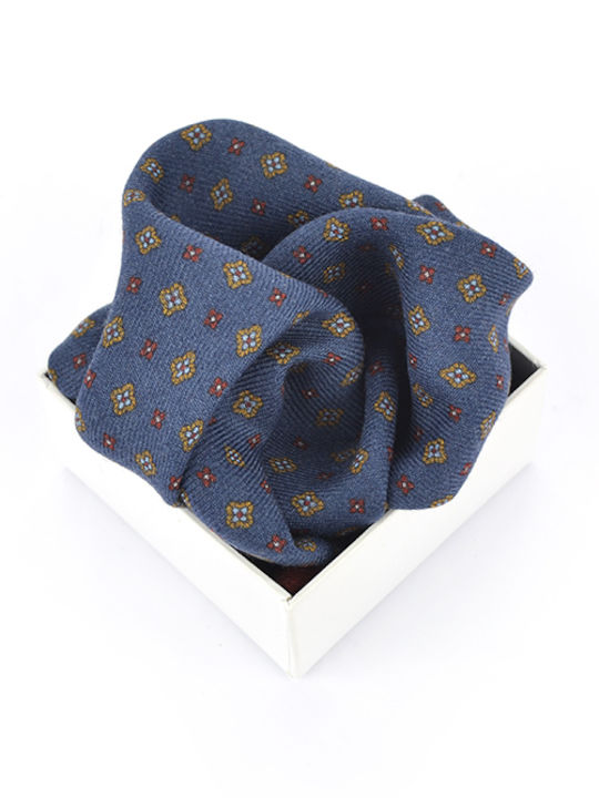 Batistă bărbați cu buzunar Din lână Albastru marin