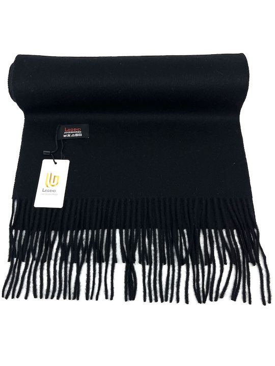 Fular bărbați Lână Negru