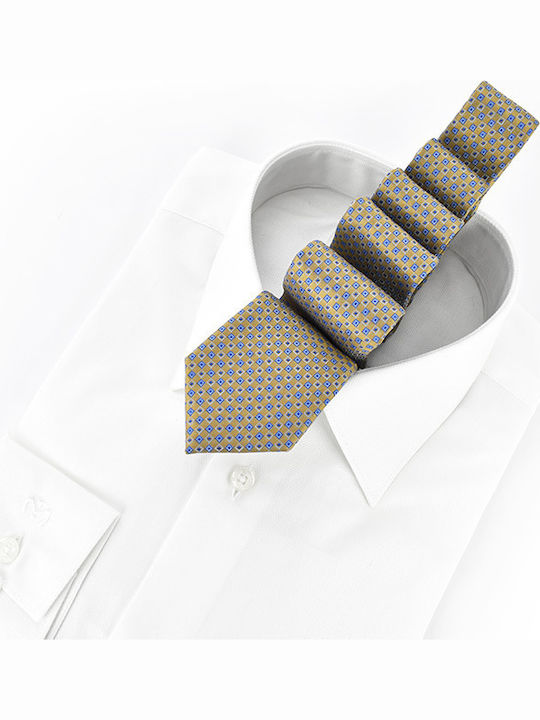 Stefano Mario Men's Tie Printed Beige