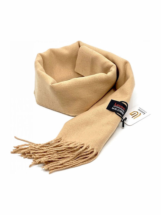 Men's Cashmere Scarf Brown