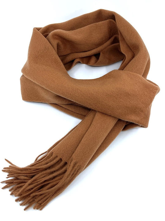 Men's Wool Scarf Burgundy