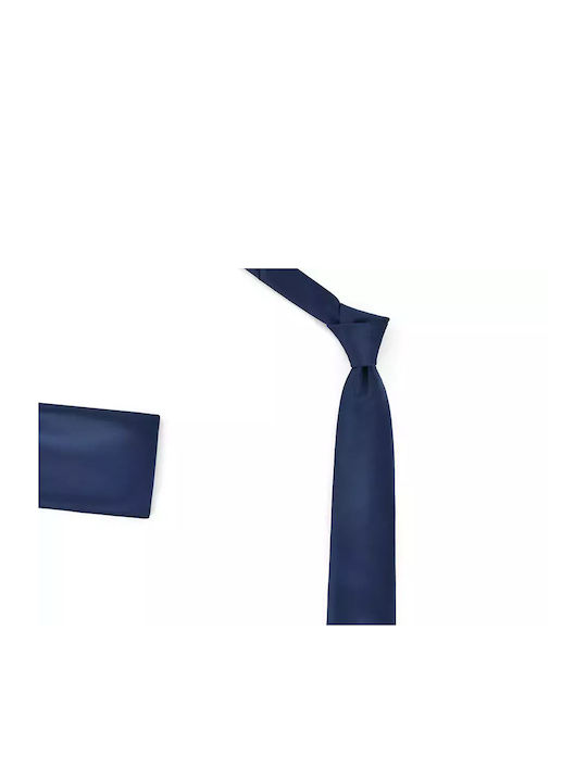 Messaggero Men's Tie Set Monochrome Blue