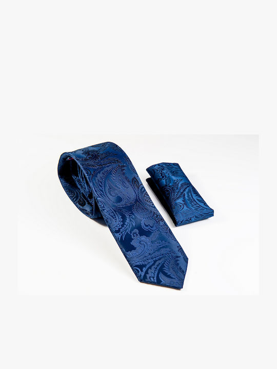 Raniami Men's Tie Printed in Blue Color