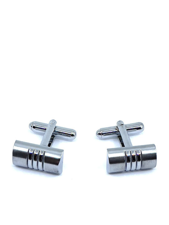 Legend Accessories Мансети от Silver в Сребрист Цвят