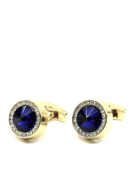 Legend Accessories Μανικετόκουμπα σε Μπλε Χρώμα