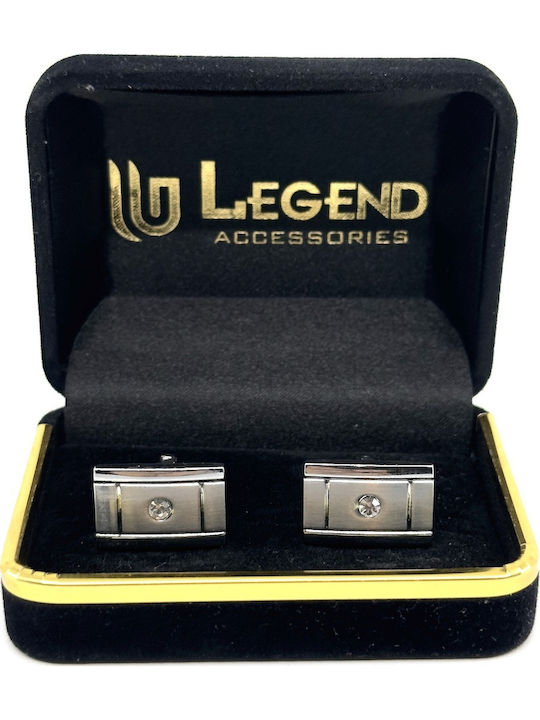 Legend Accessories Μανικετόκουμπα από Ασήμι