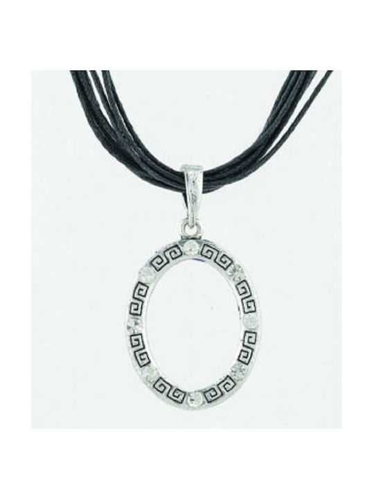 Tatu Moyo Necklace from Silver Black